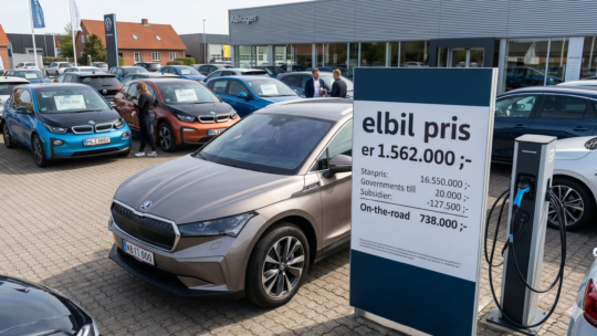 Elbil pris: Hvad koster det egentlig at køre grønt?